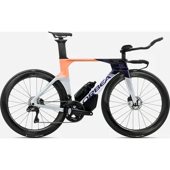 Silniční kolo Orbea ORDU M20iLTD XS Halo Silver - Tanzanite C. View - Orange Cloud (Gloss) 2025