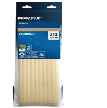 Průmyslové lepidlo Tyčinka lepící Rawlplug RT-GS-C2B pro lepení kartonu, 200mm, 10ks