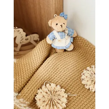 Velikonoční dekorace BRIMOON Medvídek sukně plyšový