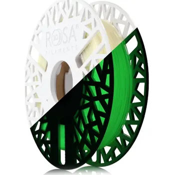 Filament Filament ROSA3D / PETG Standard / SVÍTÍCÍ VE TMĚ - ZELENÁ / 1,75 mm / 0,5 kg