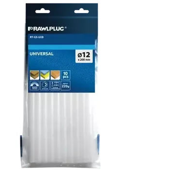 Průmyslové lepidlo Tyčinka lepící Rawlplug RT-GS-U2B univerzální, 200mm, 10ks