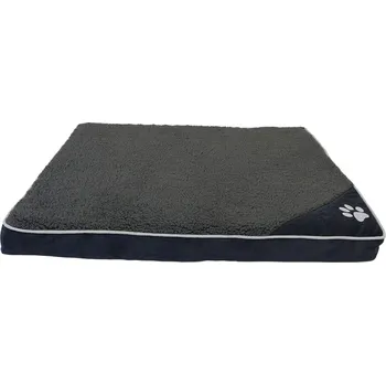 Pelíšek pro psa Nobby Ortho Line matrace DONKA pro psy tmavěšedá 103x74x8cm