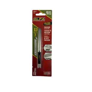 Pracovní nůž NŮŽ OLFA SILVER Z NEREZ OCELI SVR 1 PRO ŘEZÁNÍ NAINSTALOVANÉ FÓLIE NA SKLE