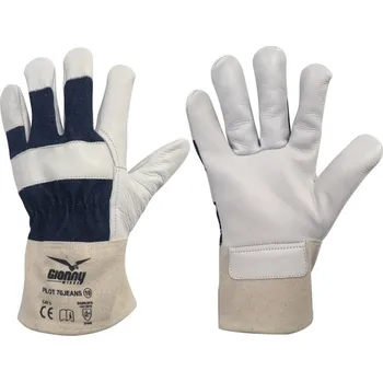 Pracovní oblečení Pracovní rukavice Payper PILOT 70 JEANS Barva: Lední, Velikost: 10