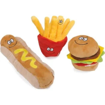 Hračka pro psa CAMON PLYŠOVÁ HRAČKA RYCHLÉ OBČERSTVENÍ 14-24 cm 1 ks