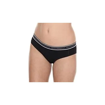 Dámské spodní prádlo Brubeck dámské kalhotky Hipster Active wool Barva: Černá, Velikost: L