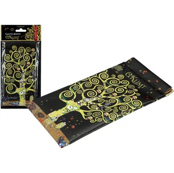 Pouzdro na brýle Carmani® Carmani - Pouzdro na brýle měkké G. Klimt, Strom života - 9 x 18 cm