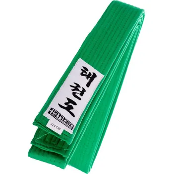 Pásek na kimono Fighter Taekwondo ITF pásek - zelená, FTB-03 280