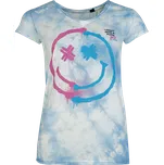 Tričko z Electric Callboy - Fuck Boi - Ženy - modrá/bílá