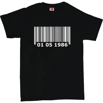 Žertovný předmět Barcode - pánské tričko s vlastním potiskem L černá - black