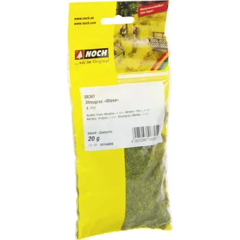 Modelová železnice Statická tráva - louka, 4 mm, 20 g / NOCH 08361