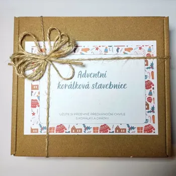 ostatní stavebnice Adventní korálková stavebnice - 6 ks