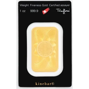 Argor Heraeus Zlatý slitek 31,1 g Kinebar - Argor Heraeus