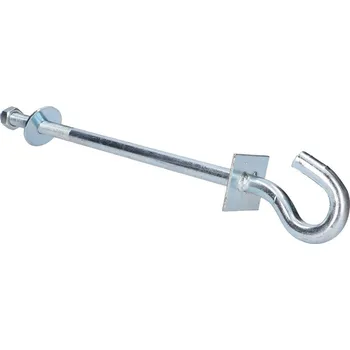 Věšák ExtraLink HÁČEK NA ZÁVĚSNÉ DRŽÁKY 12/350MM