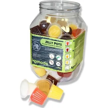 Krmivo pro terarijní zvíře PETRA-AQUA s.r.o. Komodo Jelly Pots - kalíšky, mix - display(60ks)