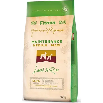 Krmivo pro psa Fitmin dog medium maxi lamb&rice 12 kg + Dárek k objednávce Varianta granulí: 2x 12kg + Dáreček k objednávce