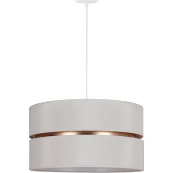 Duolla - Lustr na lanku DUO 1xE27/15W/230V pr. 40 cm krémová/zlatá