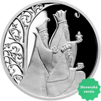 Stříbrná medaile Tři králové SK proof