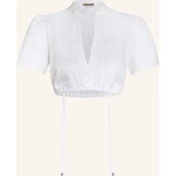 Gottseidank Dámská Dirndl Halenka Pompadour Se Lnem, bílá, 44