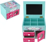 Teddies 00100031 tyrkysová/růžová