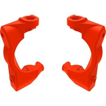 Traxxas závěs těhlice červený (pár)