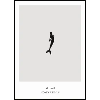 Plakát Jen tak z lásky Plakát Mermaid Rozměr plakátu: A4 (21 x 29,7 cm)