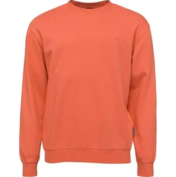 Pánská móda Pánská mikina Quiksilver SALT WATER CREW S Oranžová