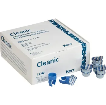 zubní pasta KERR Cleanic pasta s fluoridy v kalíškách (máta), 200x2g