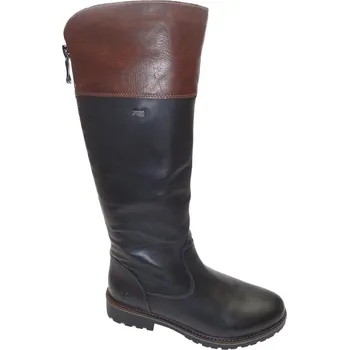 Dámská obuv Zimní vycházková obuv-kozačky, Remonte, černo-hnědá: 29 44 (21124-21126)