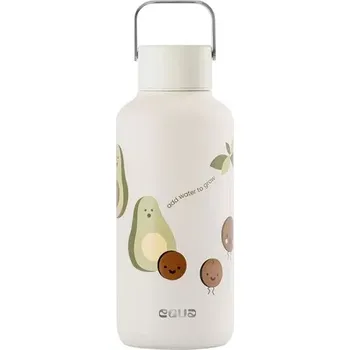 Láhev Nerezová láhev na pití Equa Timeless Avocado 600 ml