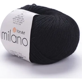 Příze YarnArt Milano 850 - černá