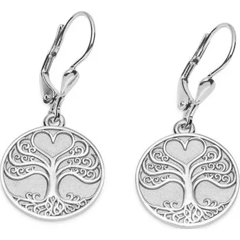 Stříbrné náušnice - Strom života