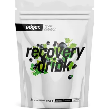Fitness strava Edgar Recovery Drink, 1000 g, P00142-1 - černý rybíz UNI