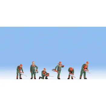 Modelová železnice TT - Lesní dělníci / NOCH 45061