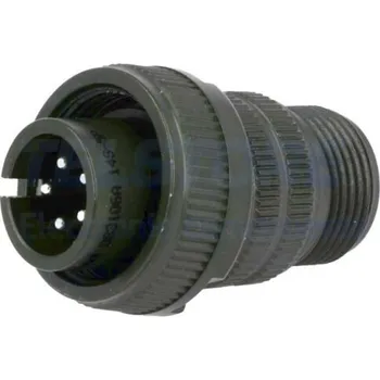 Elektrický konektor AMPHENOL Konektor: kulatý zástrčka na kabel PIN: 5 vidlice pájení MS/DS