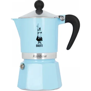 Moka konvice Bialetti Rainbow na 6 šálků, modrá