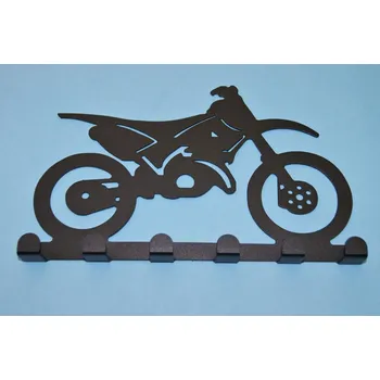 Věšák Ostatní Věšák MOTOCROSS ocelový,černý lak