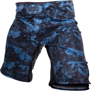 Oblečení pro bojové sporty MMA Trenky Fighter - Urban Camo -modrá, FSHM-11 XS