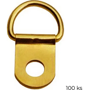 Rám na obraz Háček na obrazy - Surflon zlatý (100 ks)