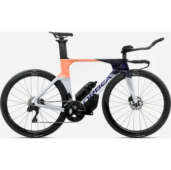 Silniční kolo Orbea ORDU M30iLTD S-M Halo Silver - Tanzanite C. View - Orange Cloud (Gloss) 2025