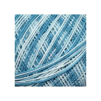 Galanterie Háčkovací příze Sněhurka ombré 56152 - šedo modrá
