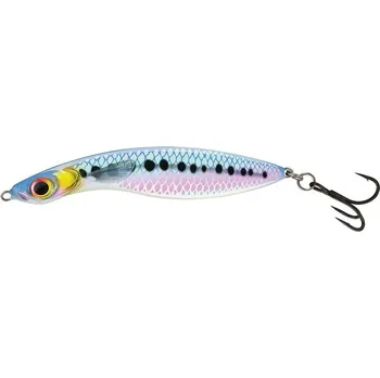 Nástraha SALMO - Wobler Wave Sinking Holographic Blue Sardine 7 cm 14 g