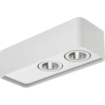 Redo Stropní LED svítidlo YUKI, 10W, š. 180 mm, 36° optic Barva: Bílá, Teplota světla: 3000K - teplá bílá