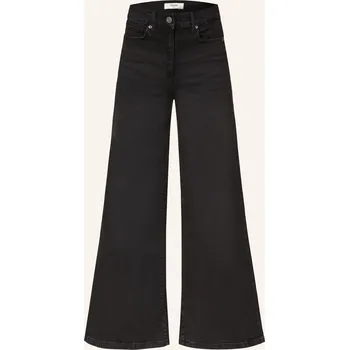 Reiss Dámské Wide Leg Džíny Heather, 20 black, 30
