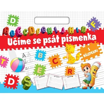 Bystrá hlava Učíme se psát písmenka s nálepkami - FONI book (2024, brožovaná)