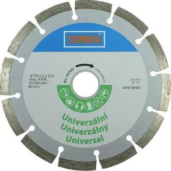 Řezný kotouč Diamantový řezný kotouč Narex Dia 150 Universal (00647687)