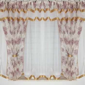 Záclona LiS Záclona se závěsem DS059 400x150 cm