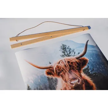 Plakát Jen tak z lásky Dřevěná magnetická lišta - dub Délka lišty: A4 (21 cm)