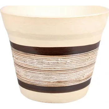 Květináč Květník ASTREA přírodní kamenina d28cm