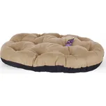 Poduška DUO č.6, béžová